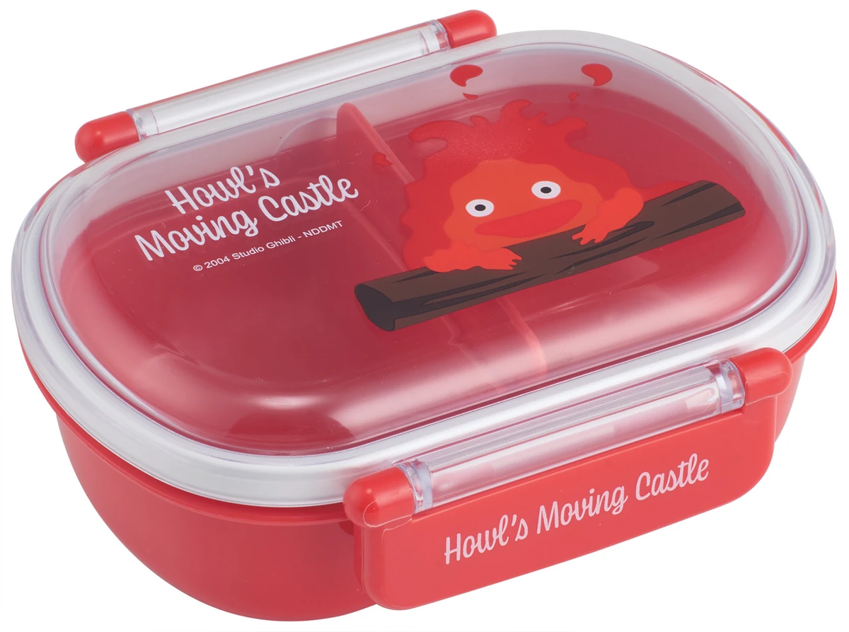 Howl's Moving Castle Bento Lunch Box 15.22oz (Calcifer)-zoom-1