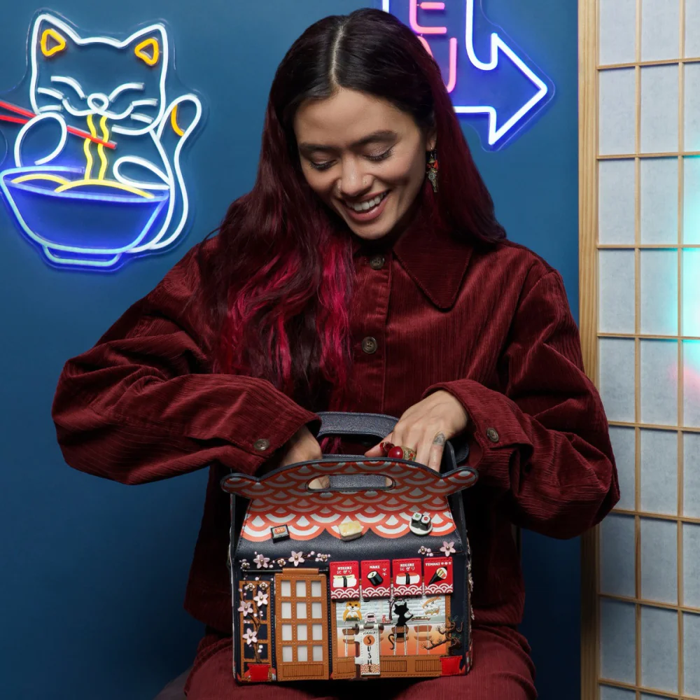 Vendula London Vendula Sushi - Blue Edition Takeaway Box Bag-zoom-19
