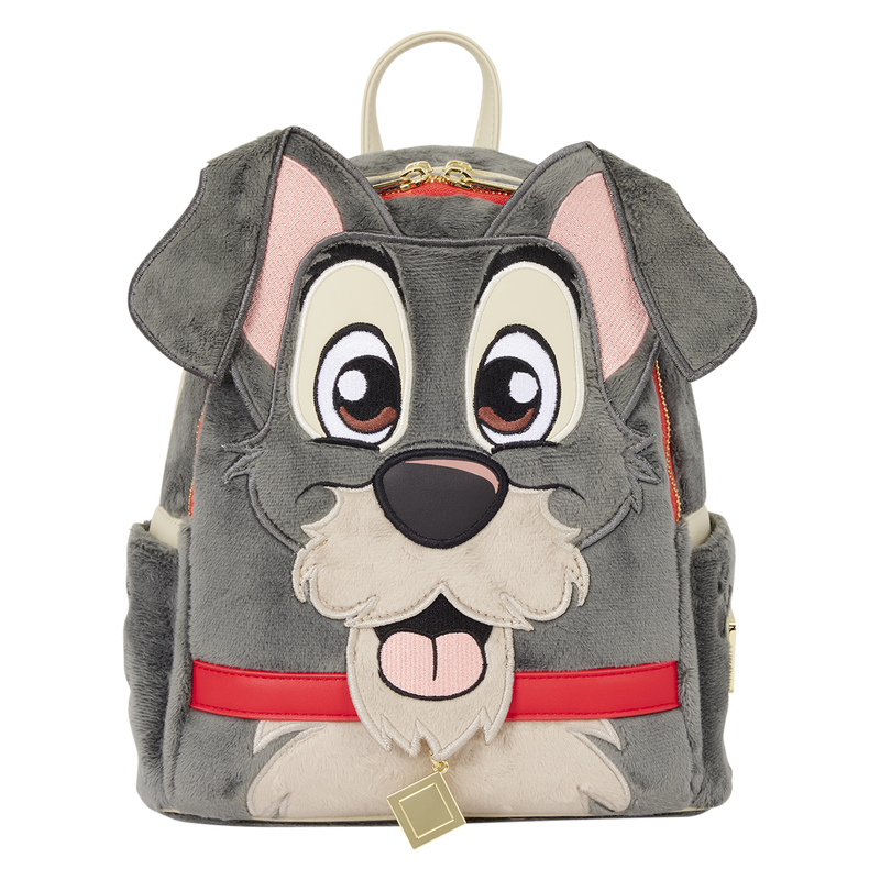 Loungefly Lady and the Tramp Plush Cosplay Mini Backpack-zoom-1