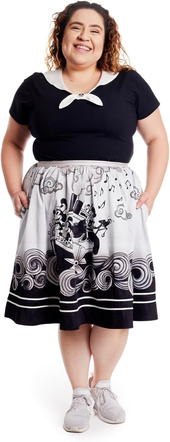 Loungefly Stitch Shoppe Disney Steamboat Willie Sailor top