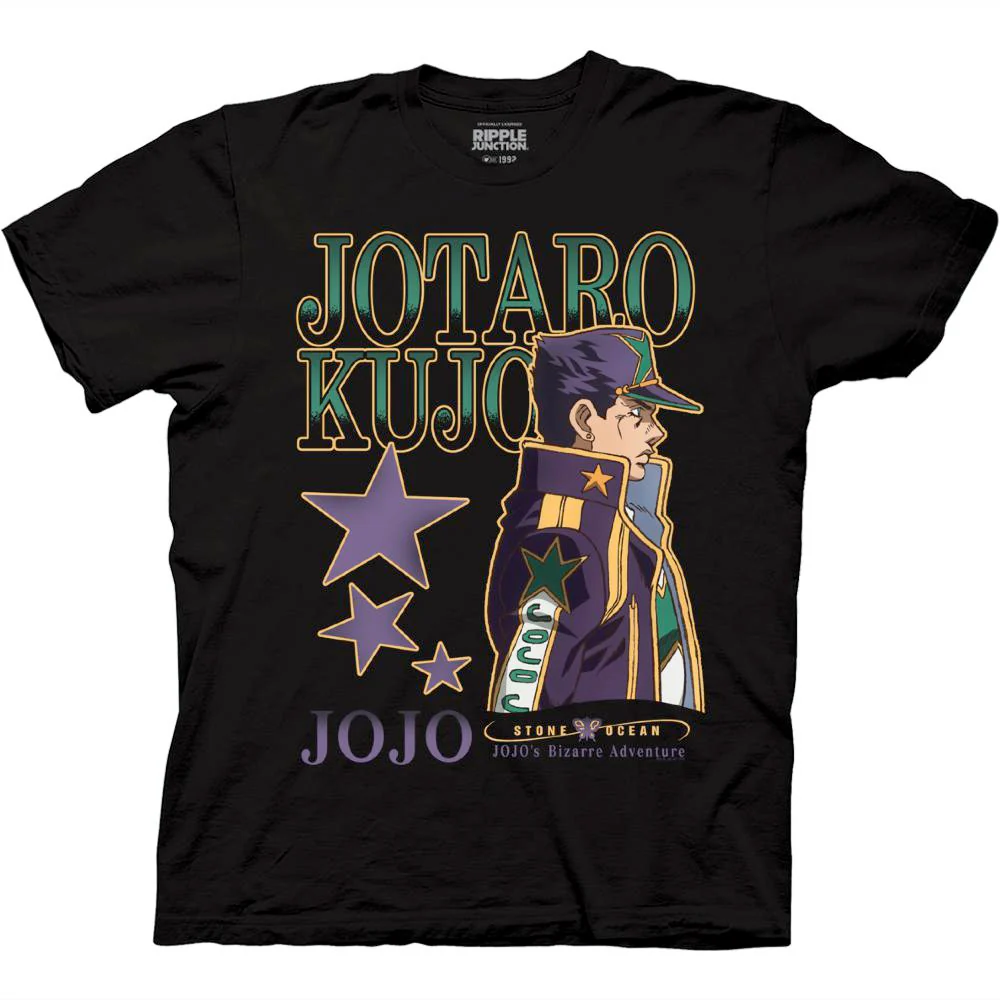 JoJo's Bizarre Adventure Jotaro Kujo Side Profile T-Shirt-zoom-1