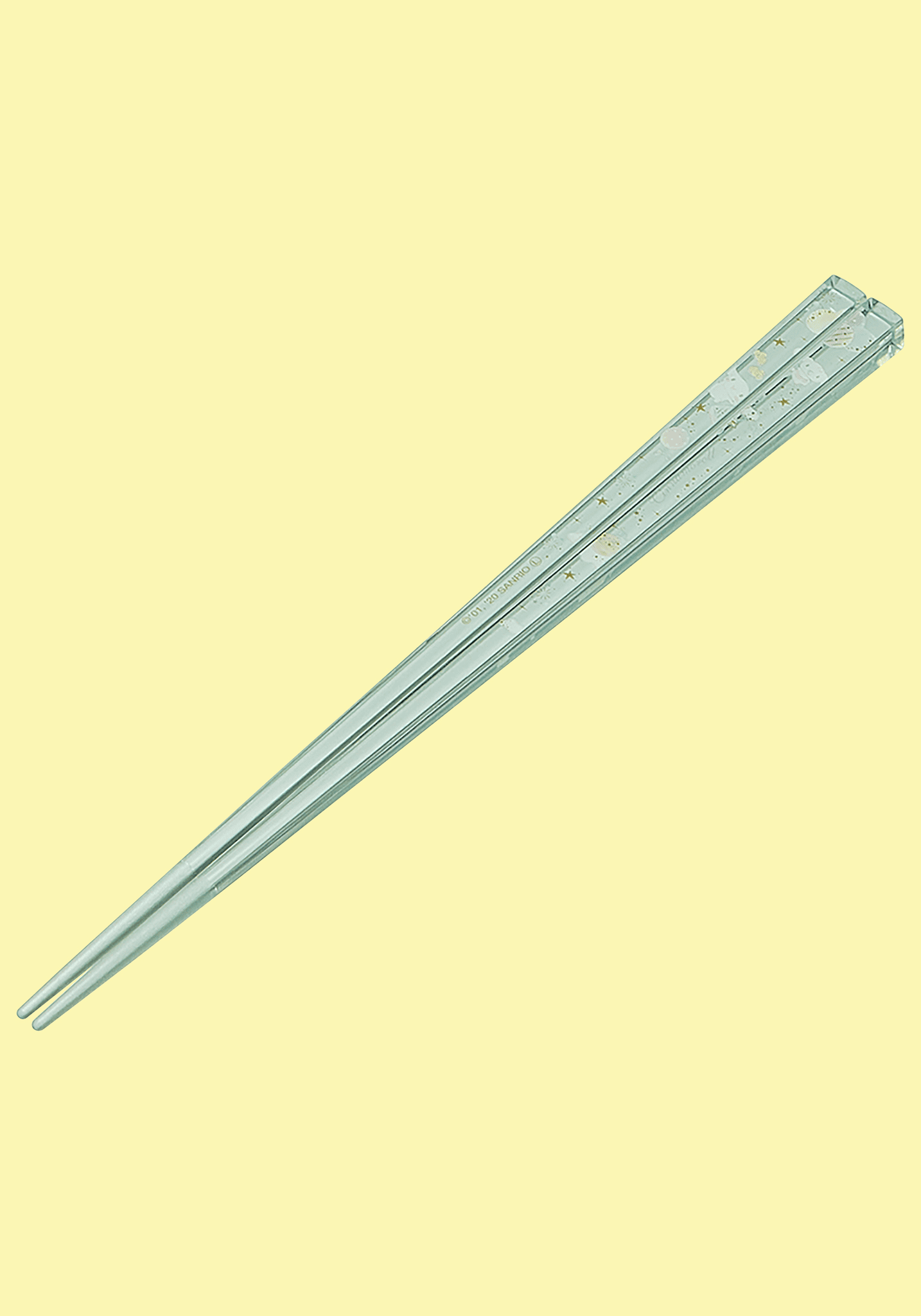 Sanrio Cinnamoroll Clear Plastic Chopsticks-zoom-1