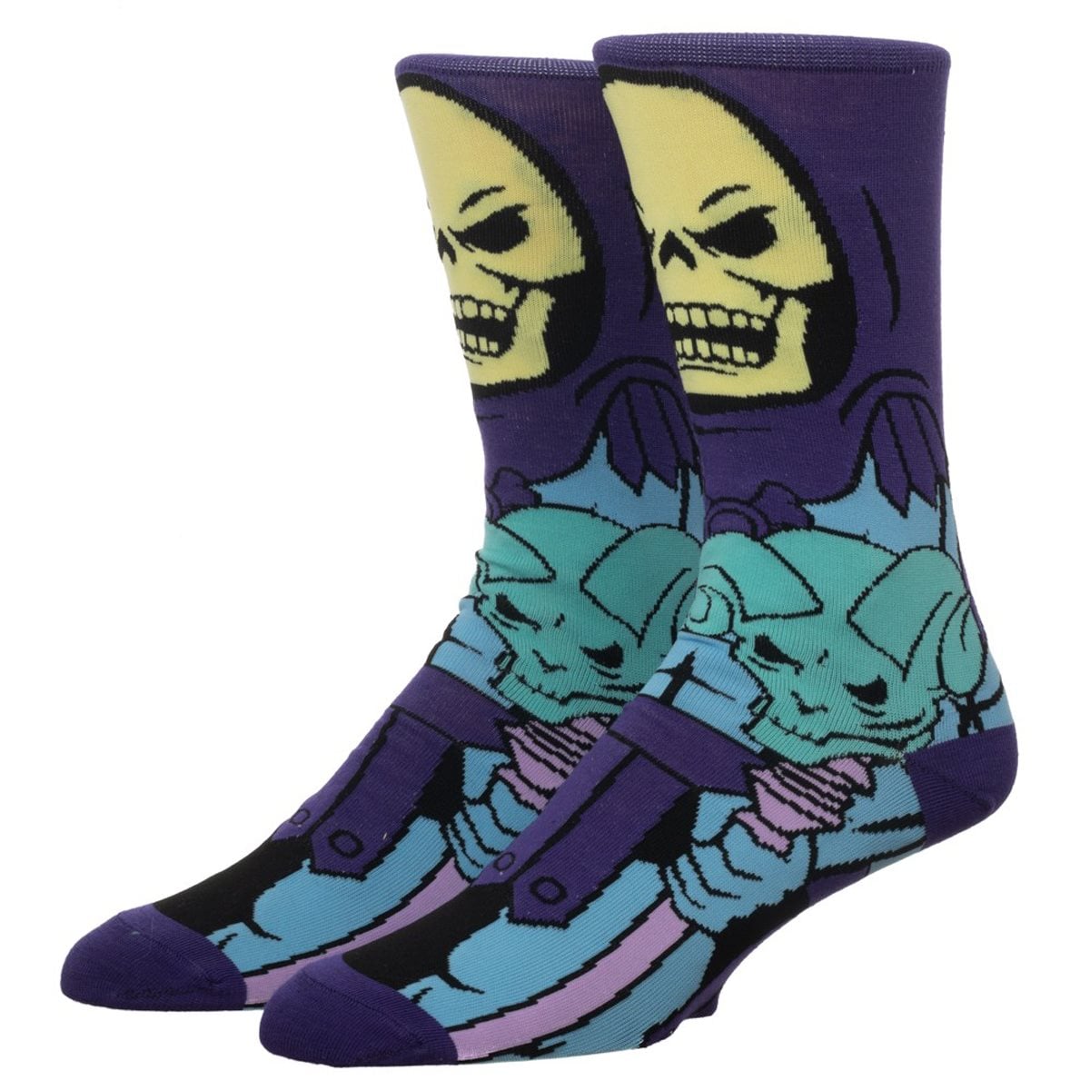 Masters of the Universe Skeletor Character Crew Sock-1