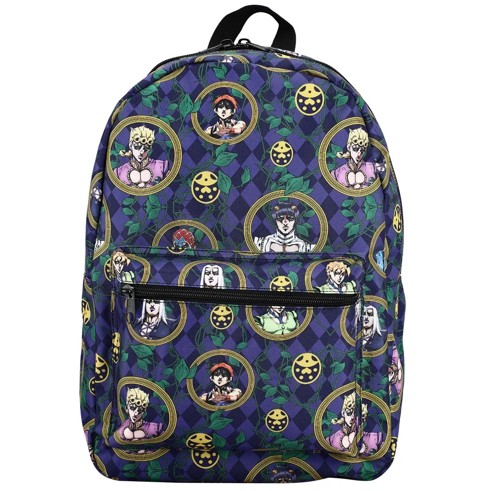 The Jojo's Bizarre Adventure Golden Wind Character Tech all over print Backpack