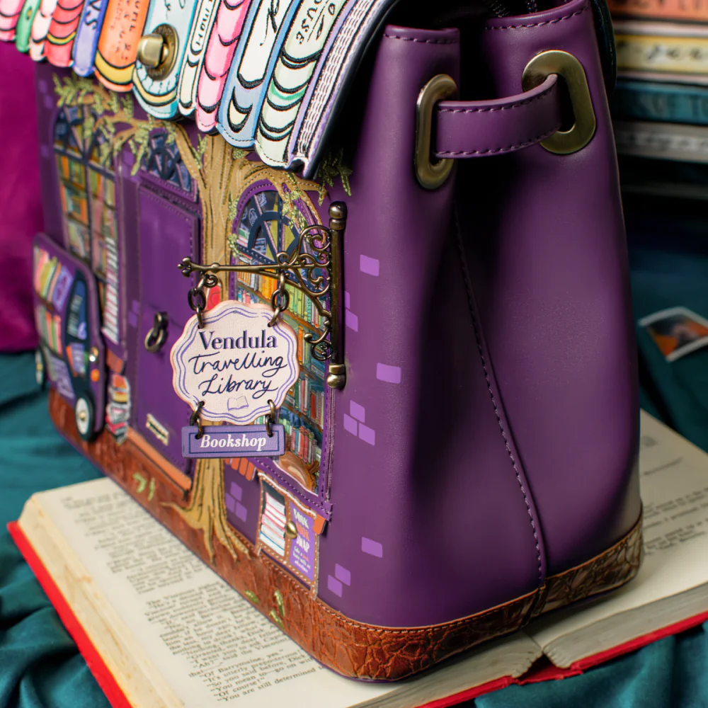 Vendula London Travelling Library Bookshop Grace Bag-10