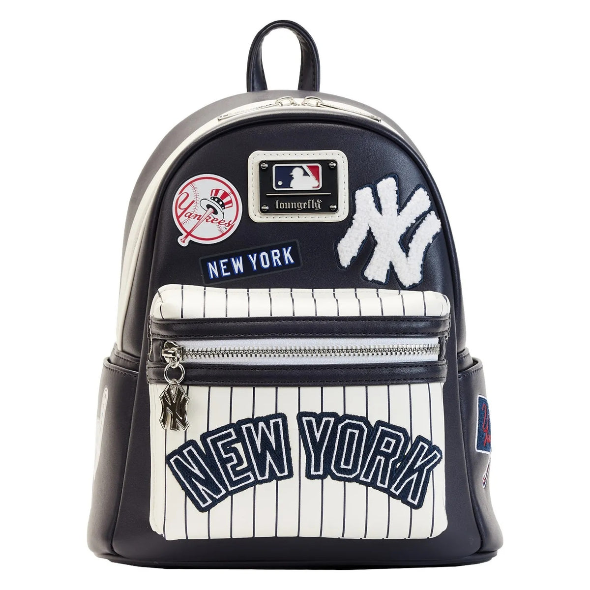 Loungefly New York Yankees Patches Mini Backpack