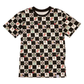 Loungefly Apparel Disney Mickey and Minnie Date Night Diner Checkered unisex t shirt