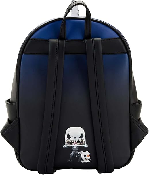 Loungefly Disney Nightmare Before Christmas Jack Skellington House Mini Backpack-zoom-3