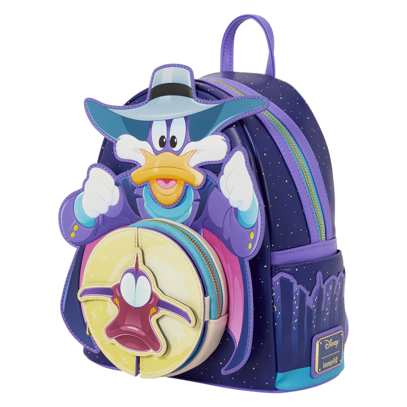 Loungefly Darkwing Duck Glow Mini Backpack-zoom-4