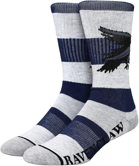 Harry Potter Ravenclaw Athletic Crew Socks for Men-1