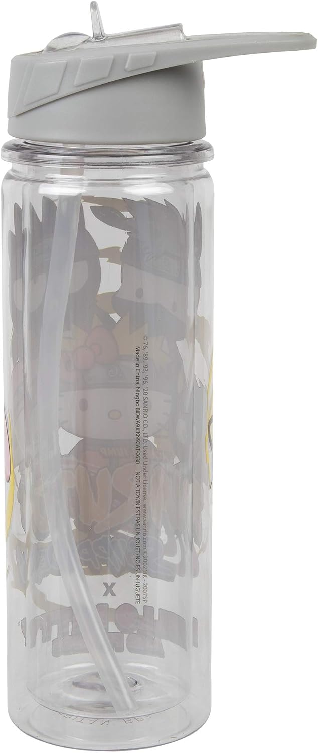 Sanrio Naruto Clear 16oz Tritan Water Bottle-2