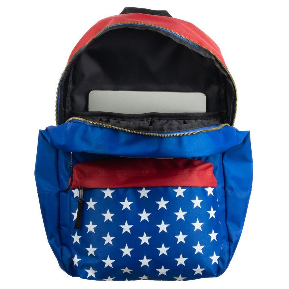 DC COMICS WONDER WOMAN STARS LAPTOP BACKPACK-zoom-5