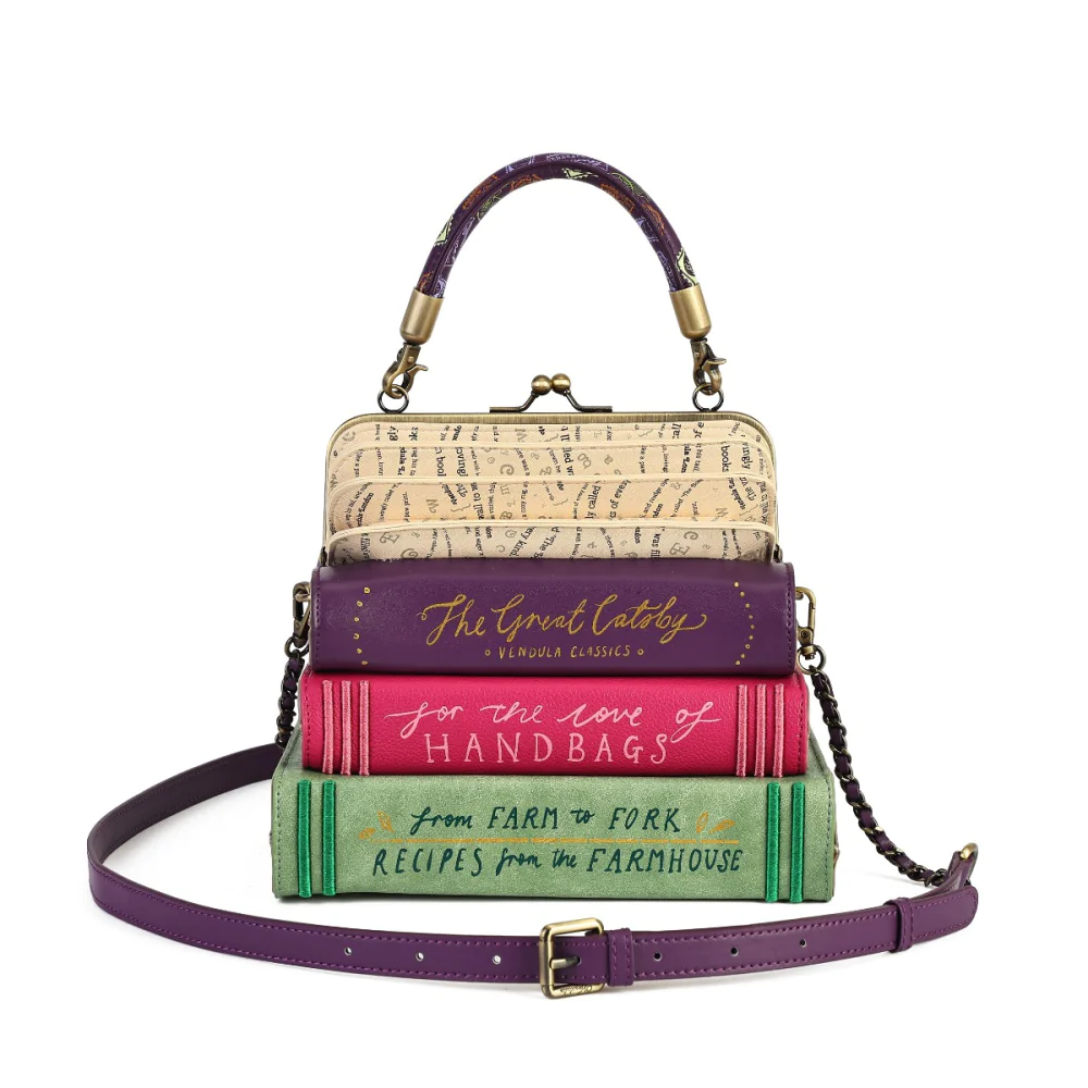 Vendula London Travelling Library Bookshop Turn The Page Bag