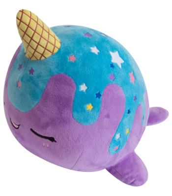 Tasty Peach NOMWHAL BLUE MOON PLUSH 12.5"-zoom-1