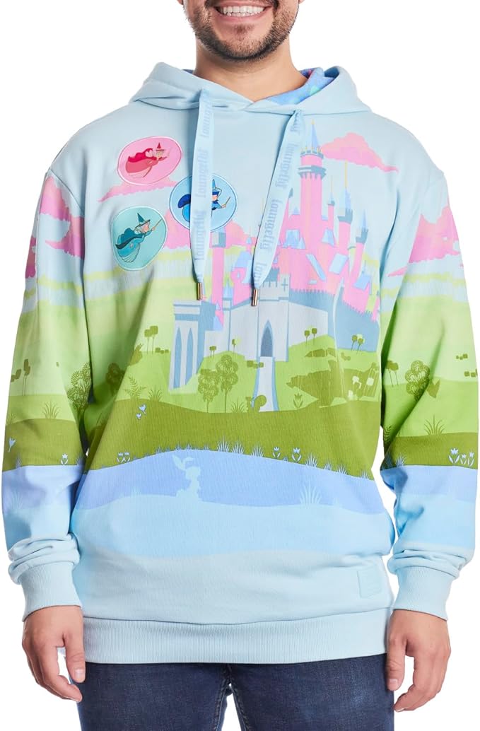 Loungefly Disney Sleeping Beauty Castle Hoodie