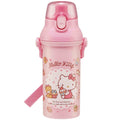 Hello Kitty Plastic Water Bottle with Strap 16.23oz 480ml