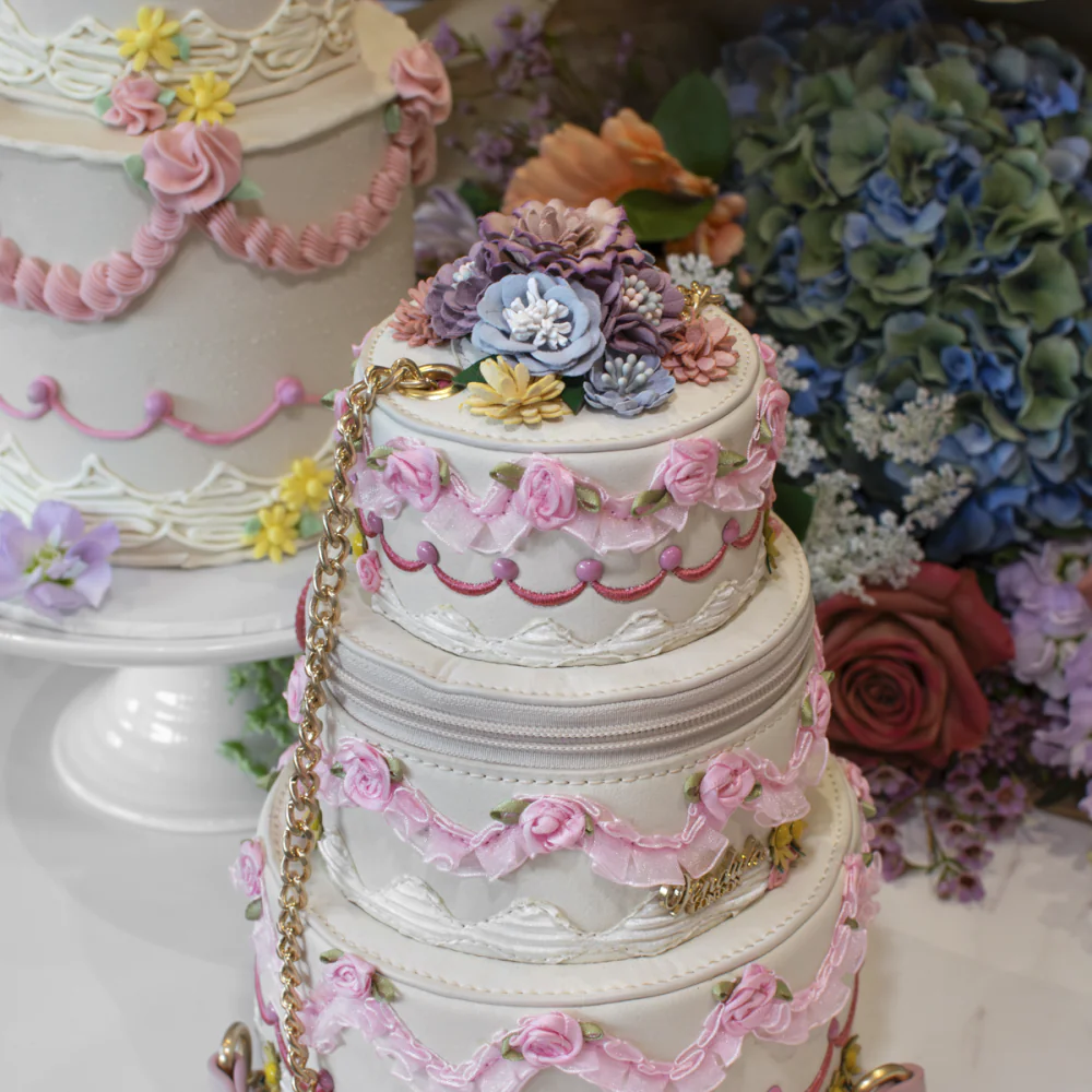 Vendula London Posies and Patisseries Cake Bag-12
