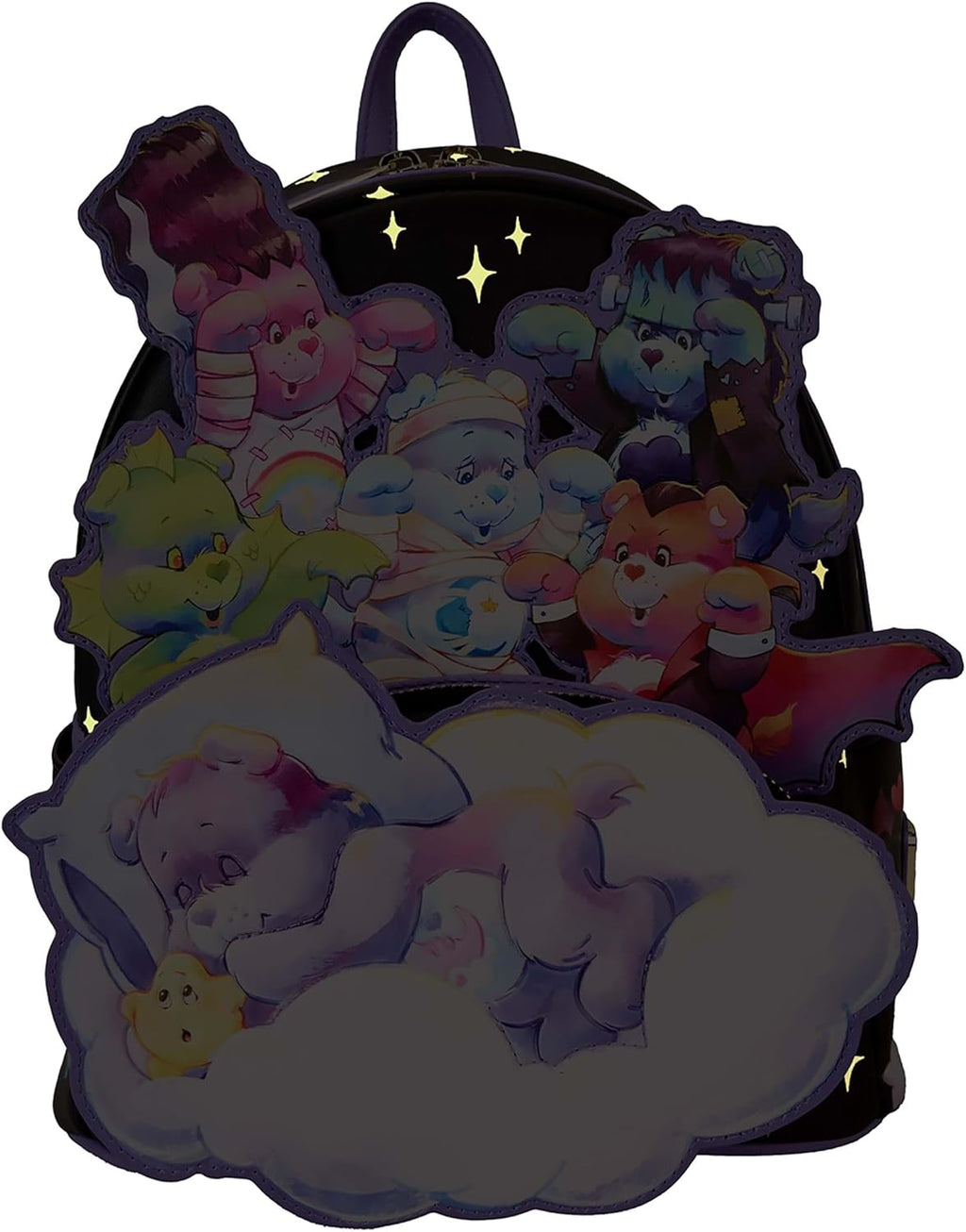 Loungefly Care Bears x Universal Monsters Scary Dreams Mini Backpack