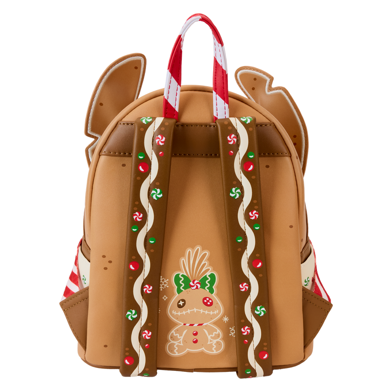 Loungefly Disney Lilo & Stitch Scented Gingerbread Cosplay Mini Backpack-4