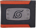 Naruto Hidden Leaf Village Badge Bi-Fold Wallet