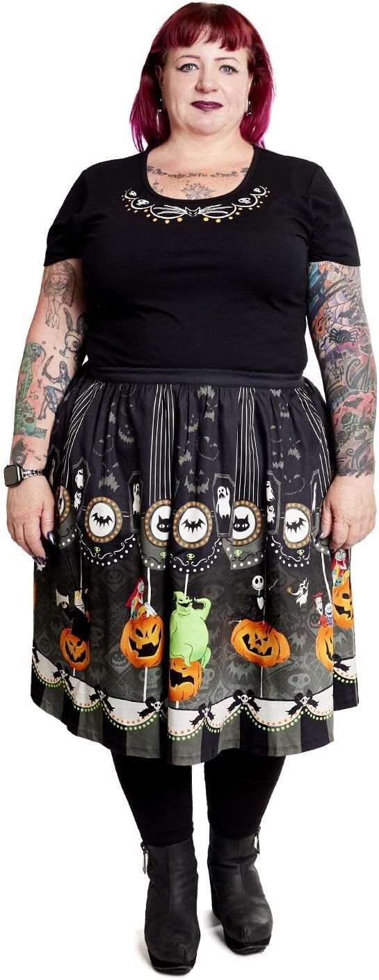 Stitch Shoppe by Loungefly Disney The Nightmare Before Christmas Kelly top shirt-3