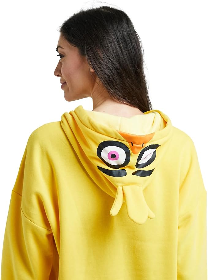 Five Nights At Freddy's Chica Women's Yellow Long Sleeve Cosplay Hoodie