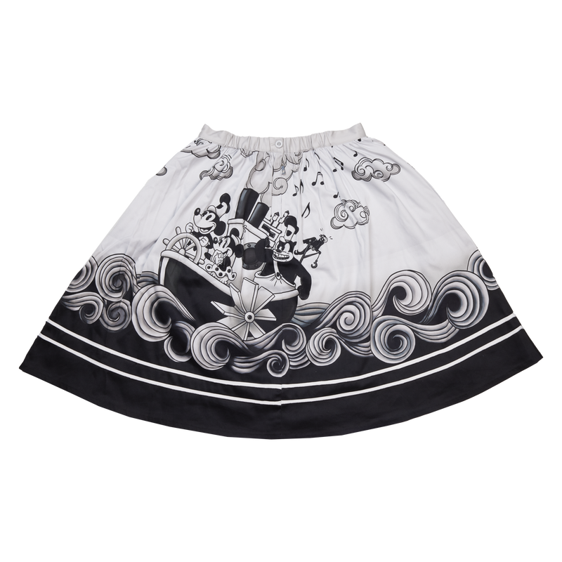 Loungefly Stitch Shoppe Steamboat Willie Sandy Skirt
