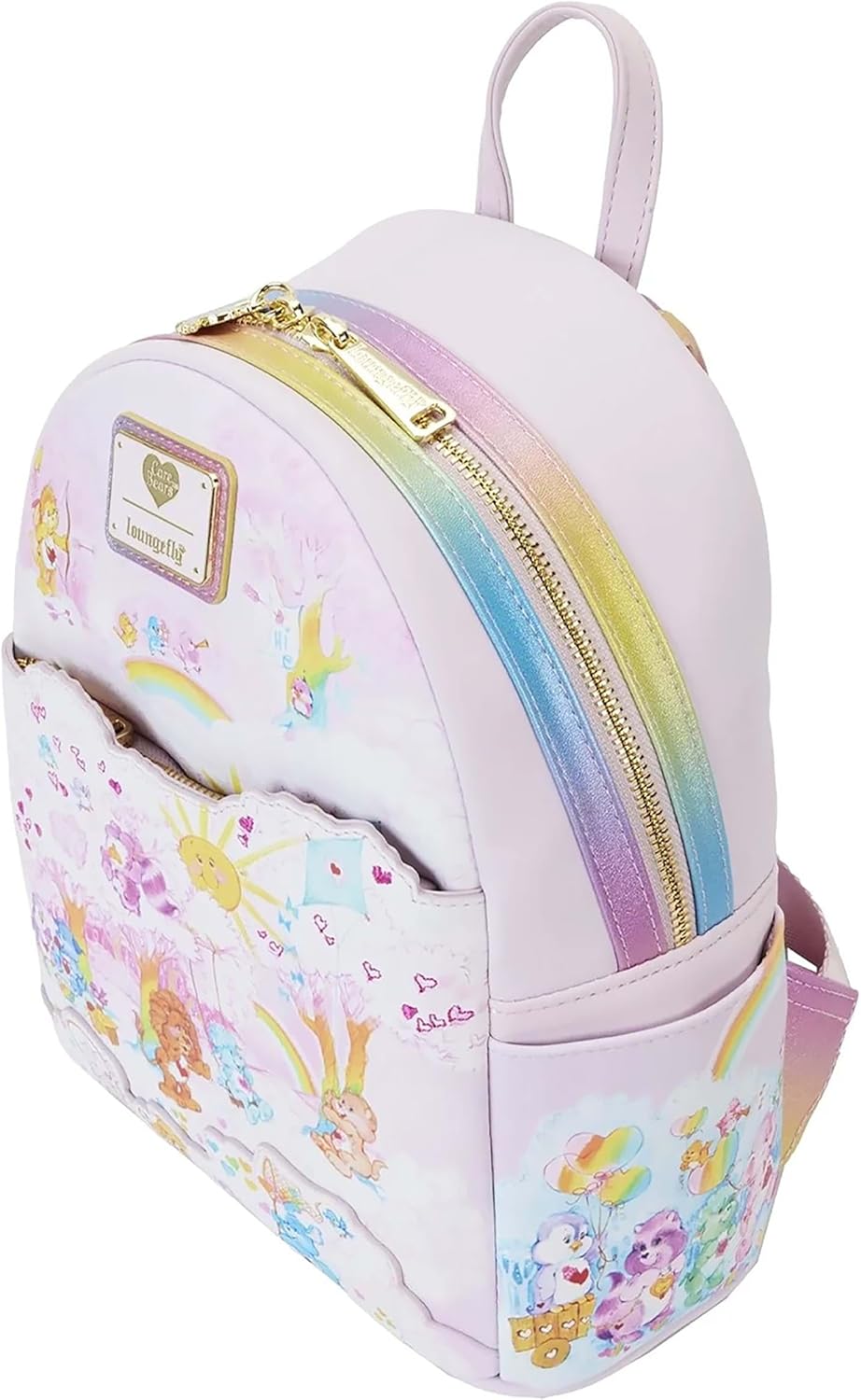 Loungefly Care Bears Cousins Cloud Crew Mini Backpack-zoom-3