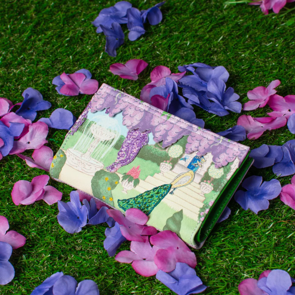 Vendula London Heritage - Regency Gardens Compact Folding Wallet-1