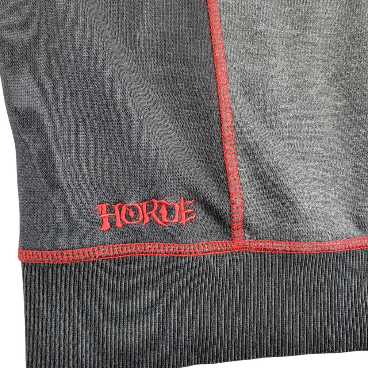 JINX World of Warcraft Horde Men's Grey Zip Up Hoodie SMALL-zoom-7