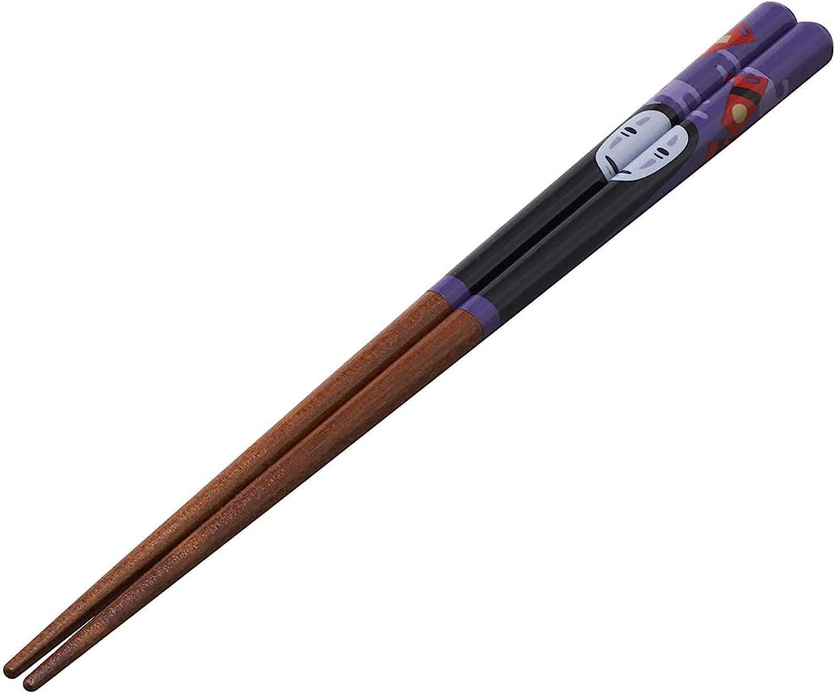Studio Ghibli Spirited Away Wooden Chopsticks (No-Face)-zoom-1