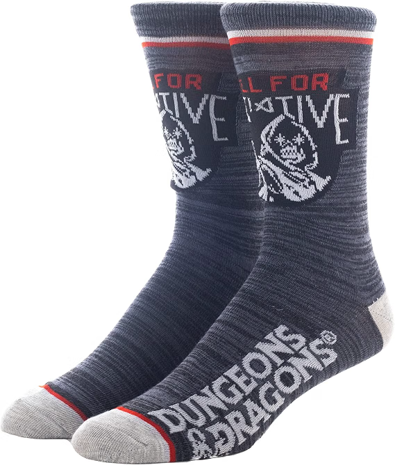 Dungeons and Dragons 3-Pack Crew Socks With D&D Dice Packaging for Men-zoom-6