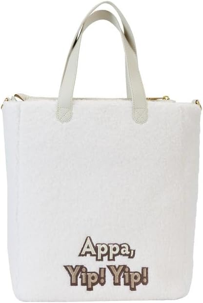 Loungefly Avatar: The Last Airbender Appa Cosplay Plush Tote Bag with Momo Charm
