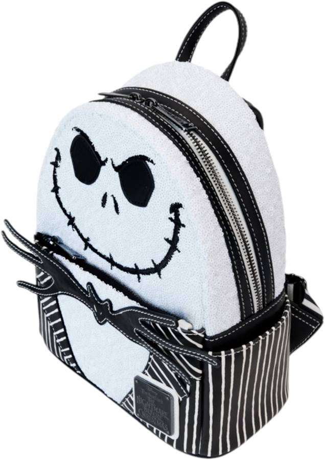 Loungefly The Nightmare Before Christmas Jack Skellington Sequin Mini Backpack