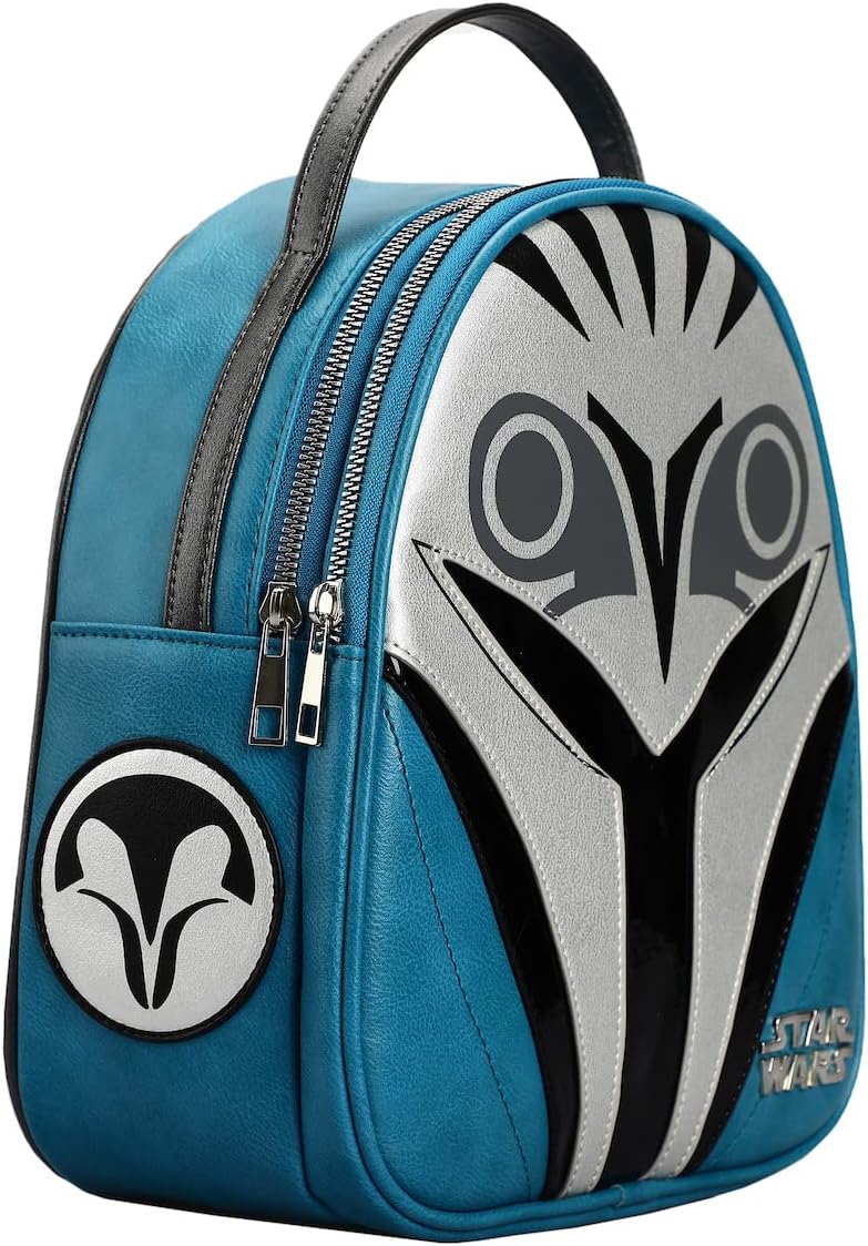 Star Wars Bo Katan Helmet Cosplay Mini Backpack-zoom-3