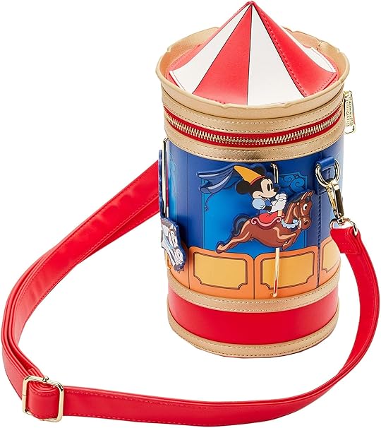 Loungefly Disney Brave Little Tailor Sliding Carousel Crossbody Purse-zoom-4