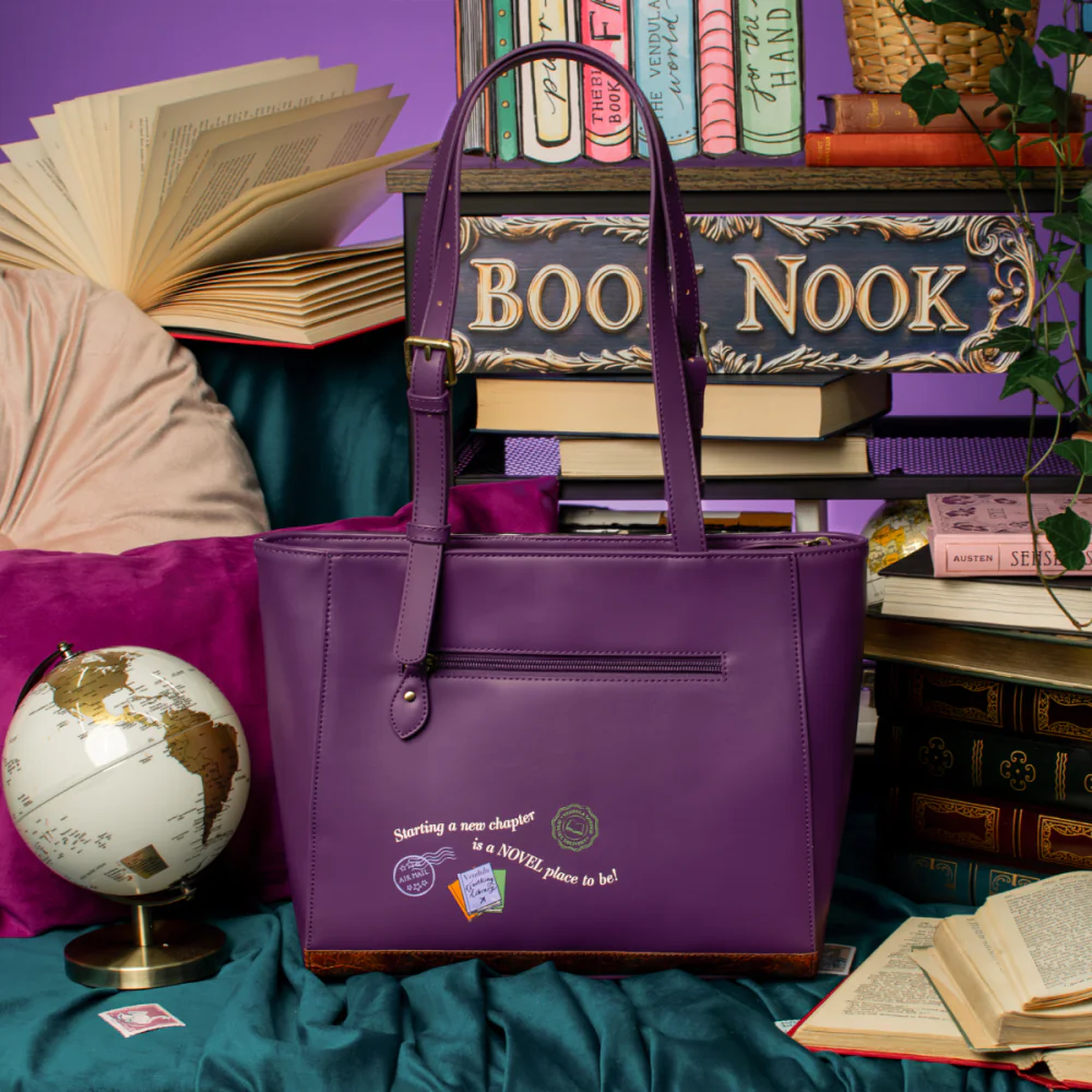 Vendula London Travelling Library Bookshop Shopper Bag-zoom-8