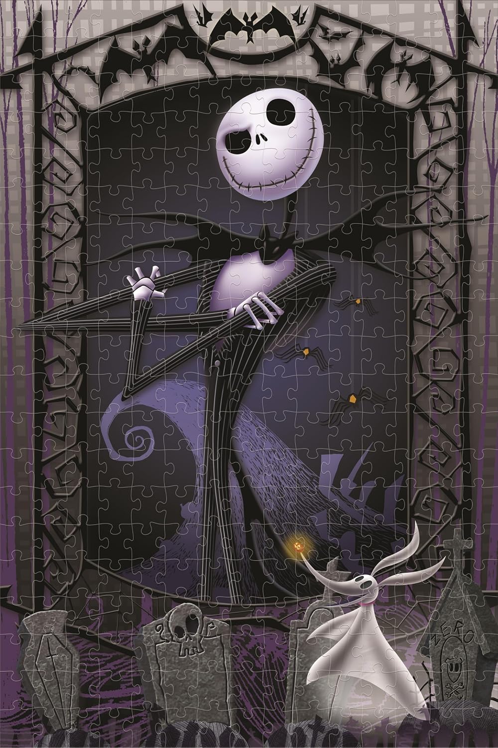 Prime 3D Disney Nightmare Before Christmas, 300-Piece 3D Jigsaw Puzzle