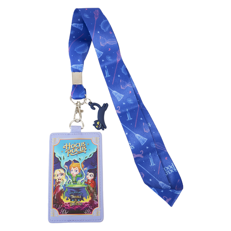 Disney Loungefly Hocus Pocus Lanyard With Cardholder