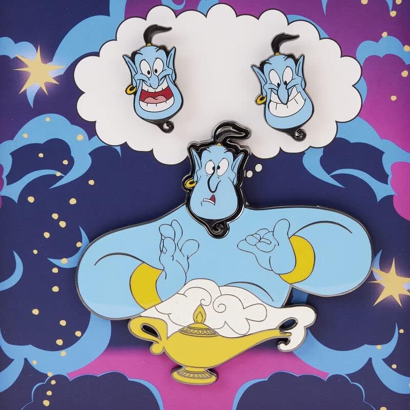 Loungefly Disney Aladdin Genie Mixed Emotions Pin Set-2