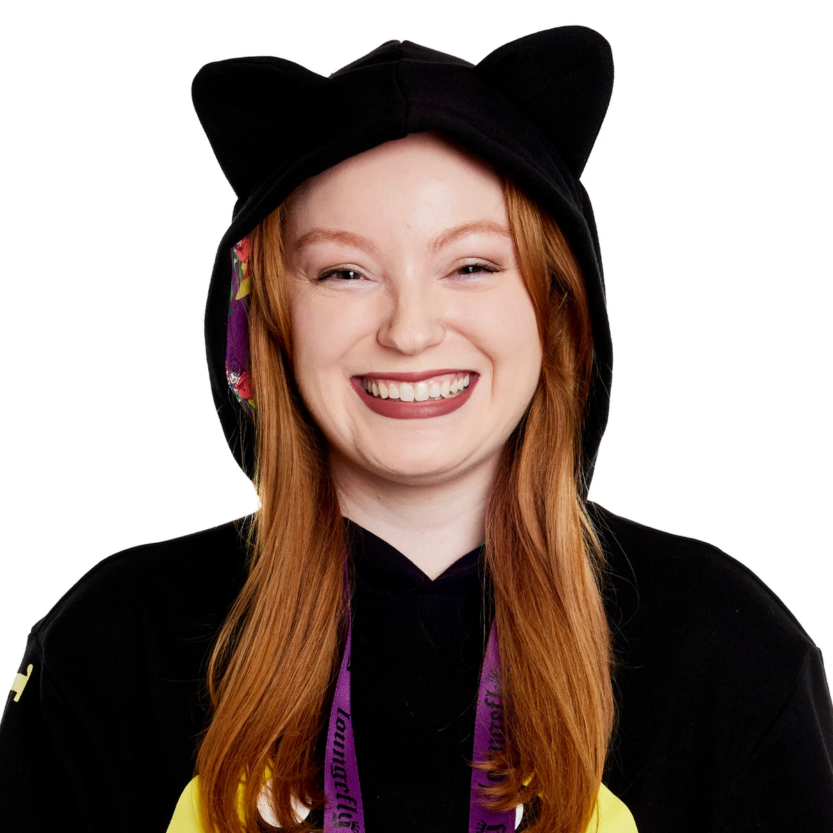 Loungefly Apparel Disney Hocus Pocus Binx Unisex Pullover Hoodie-zoom-5