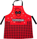 Bioworld Marvel Deadpool Kitchen 3PC Set Apron, Oven Mitt, Towel