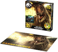 Jurassic World | 500-Piece 3D/2D Double-Sided Jigsaw Puzzle for Adults & Kids | Size 24" x 18" | Challenging & Fun for Adults, Kids & Families | Immersive 3D Lenticular Effect