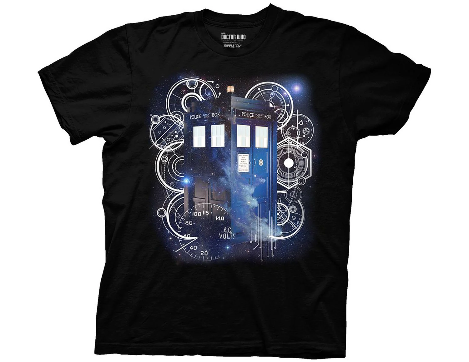 Doctor Who Tardis Space Tech T-Shirt-zoom-1