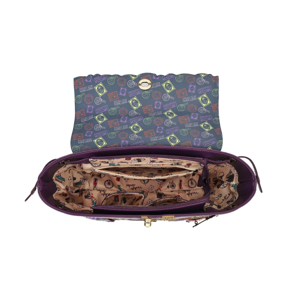 Vendula London Travelling Library Bookshop Grace Bag-16