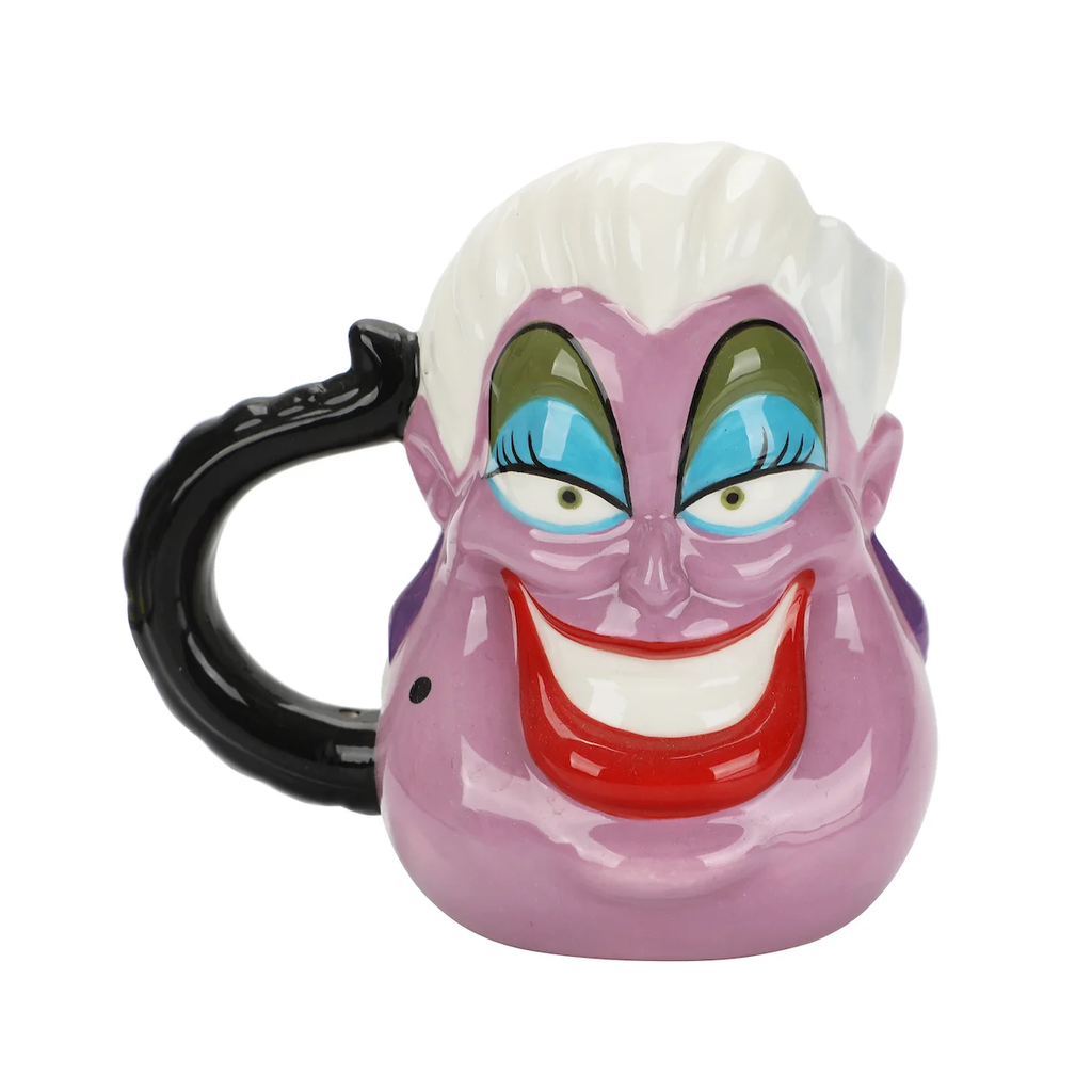 DISNEY THE LITTLE MERMAID URSULA 15 OZ SCULPTED CERAMIC MUG