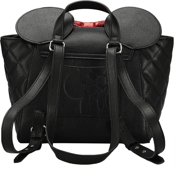Disney Minnie Mouse Classic Cartoon Character Convertible Bag & Mini Backpack-6