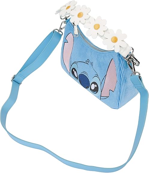 Loungefly Disney Lilo and Stitch Springtime Stitch Daisy Handle Crossbody-zoom-3