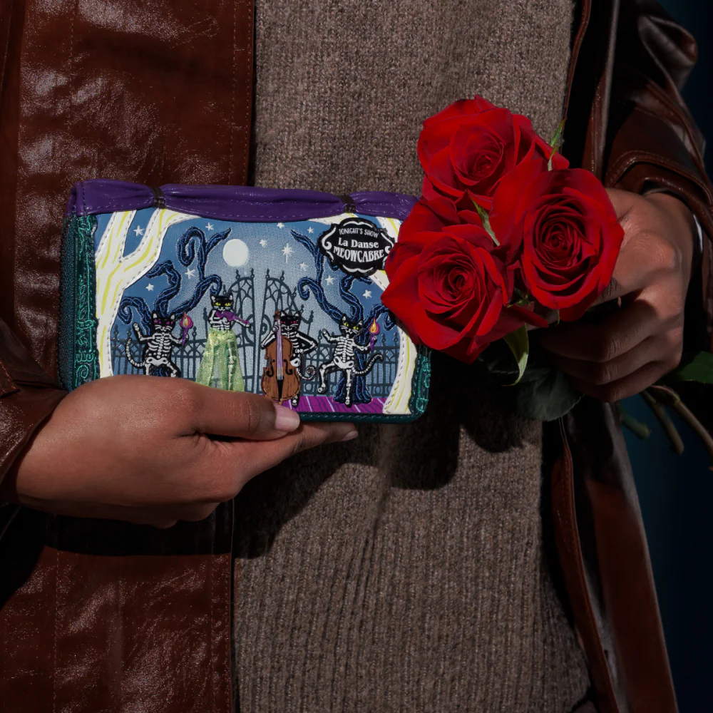 Vendula London Haunted Theatre Medium Ziparound Wallet-3