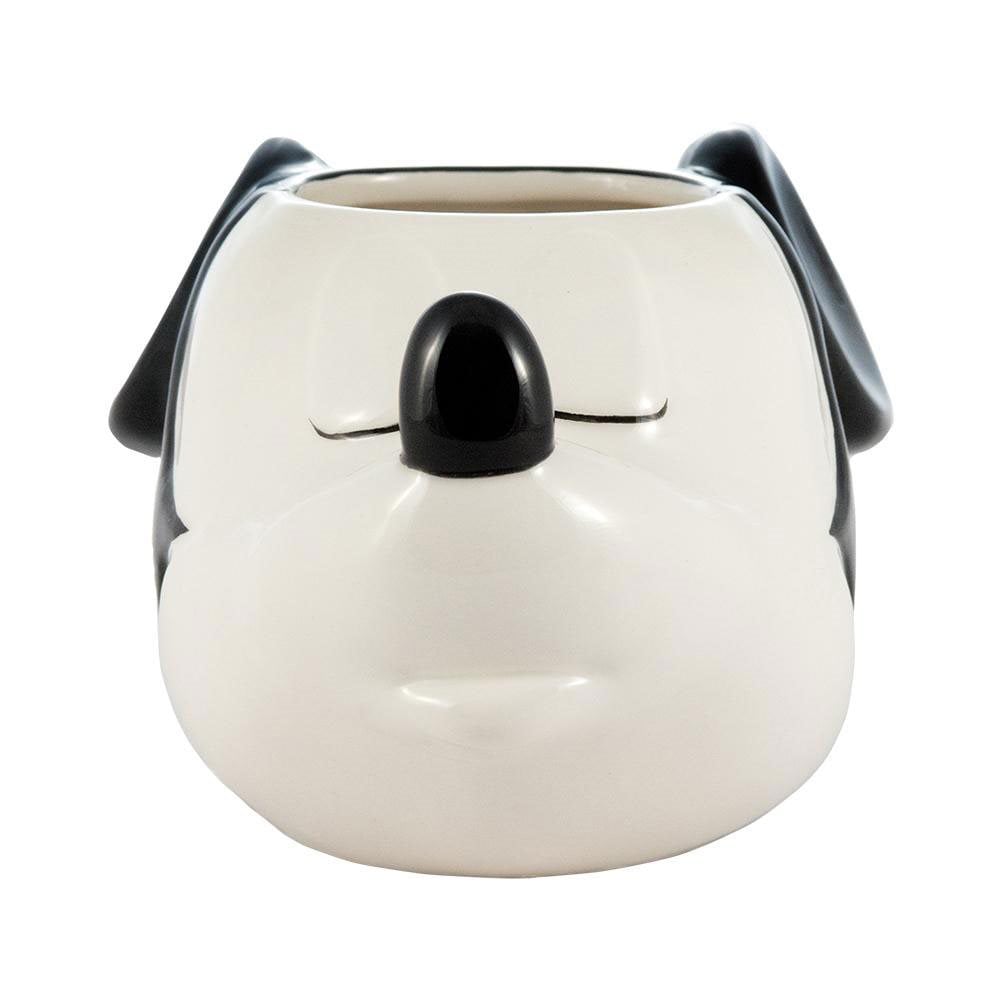 Mickey Mouse and Minnie Kissing Sculpted Ceramic Mug Set